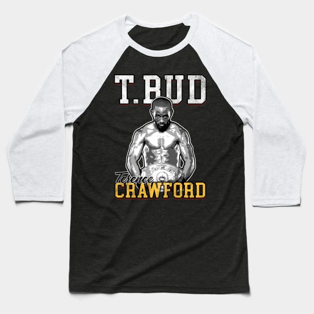 Terence Bud Crawford (variant) Baseball T-Shirt by SmithyJ88